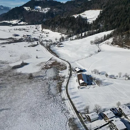 شقة Panorama Suite Und Loft Am Marschbachhof والشسي